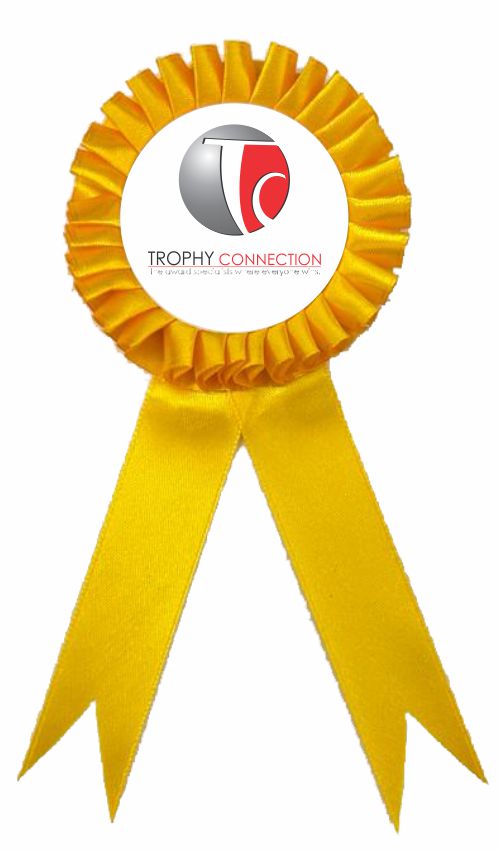 58mm Yellow Rosette