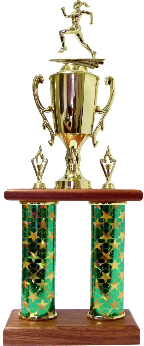 Athletics column Trophy Female 675mm