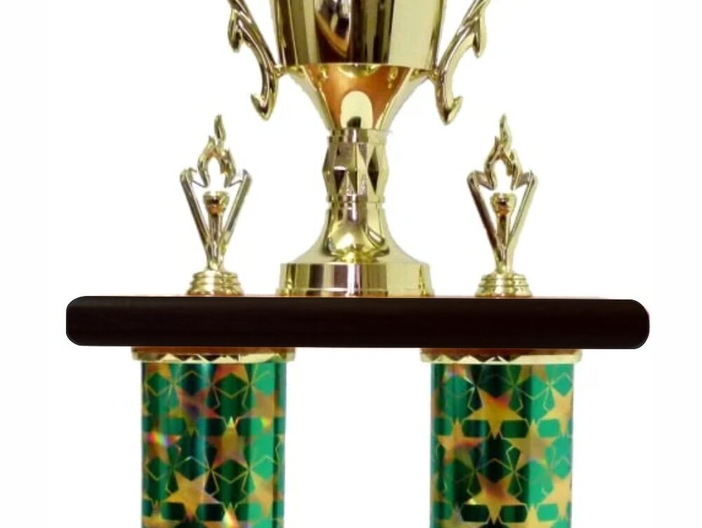 Rugby Tackle Column Trophy 660mm