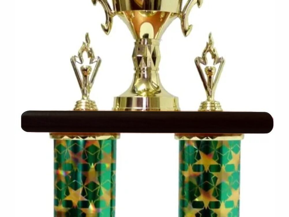 Rugby Ball Column Trophy 625mm