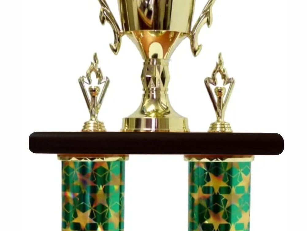 Soccer Wreath Column Trophy 660mm