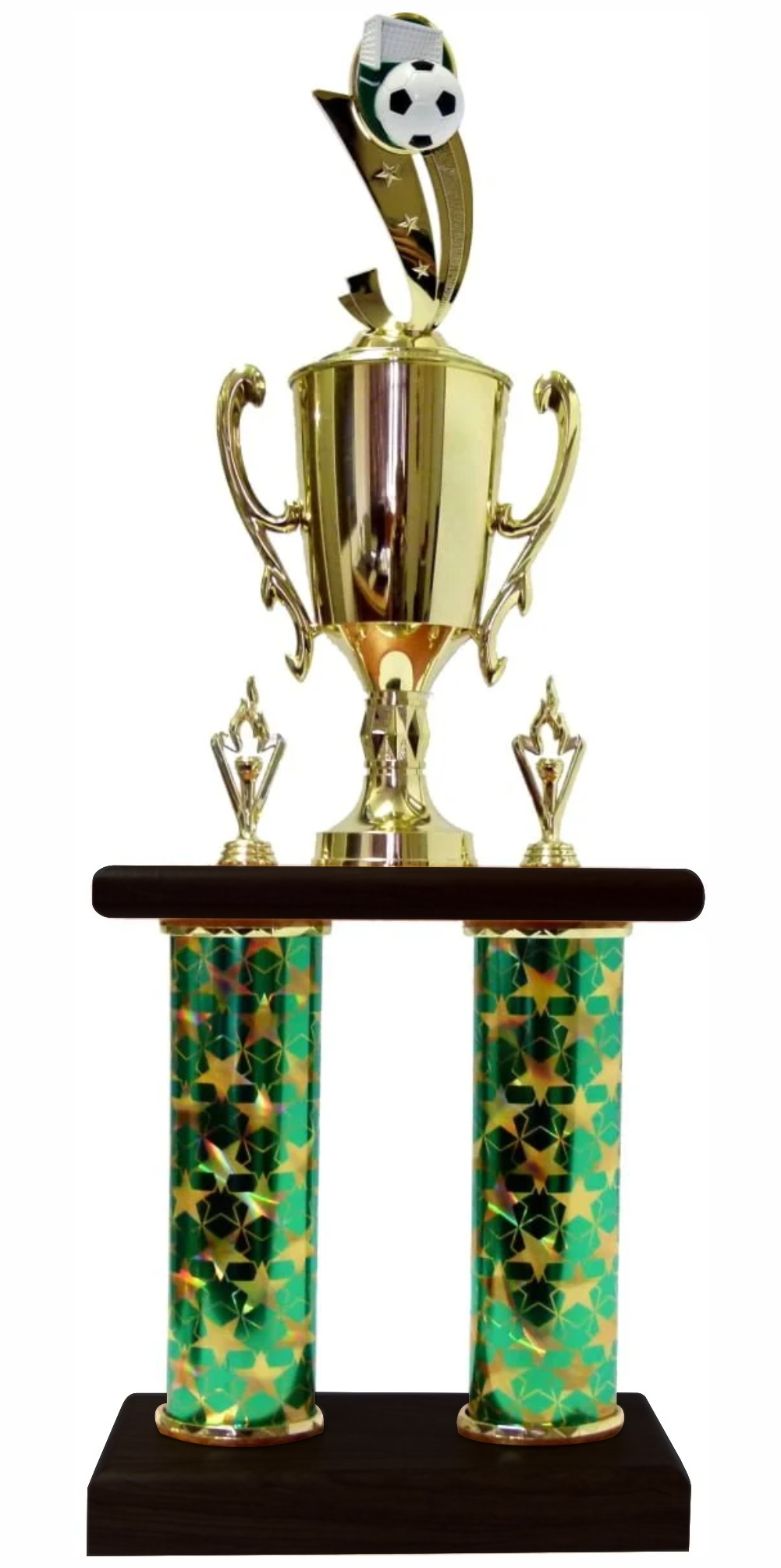 Soccer Sport Scene Column Trophy 715mm
