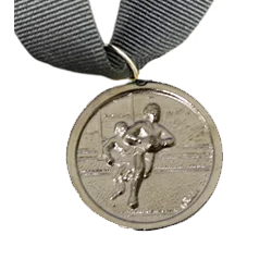 Casted Silver Medals (35mm) – No Inserts Medals