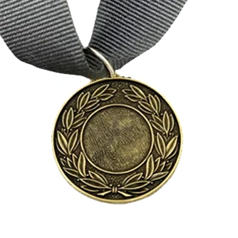 MED9 | Bronze Medal 38mm X 25mm Recess