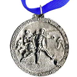 Casted Silver Medals (55mm) – No Inserts Medals