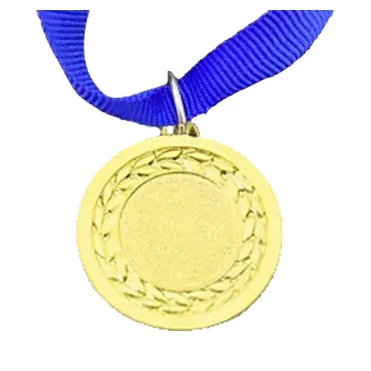 MED10|Gold Medal 38mm X 25mm Recess