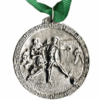 Casted Silver Medals (55mm) – No Inserts Medals - Green