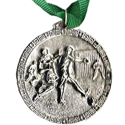 Casted Silver Medals (55mm) – No Inserts Medals