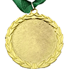 MED1 | Gold Medal 60mm X 60mm Recess - Green