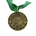 MED9 | Bronze Medal 38mm X 25mm Recess - Green