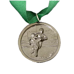 Casted Silver Medals (35mm) – No Inserts Medals