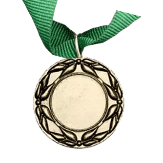 MED5 | Bronze Medal 38mm X 25mm Recess