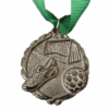 Casted Silver Medals – No Inserts Medals - Green