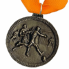 Casted Bronze Medals (55mm) – No Inserts Medals - Orange