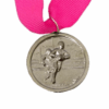 Casted Silver Medals (35mm) – No Inserts Medals - Pink