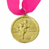Casted Gold Medals (35mm) – No Inserts Medals - Pink