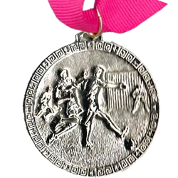 Casted Silver Medals (55mm) – No Inserts Medals