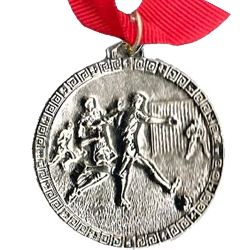 Casted Silver Medals (55mm) – No Inserts Medals