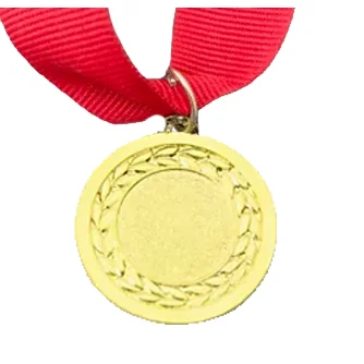 MED10|Gold Medal 38mm X 25mm Recess