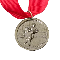 Casted Silver Medals (35mm) – No Inserts Medals