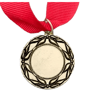 MED5 | Bronze Medal 38mm X 25mm Recess