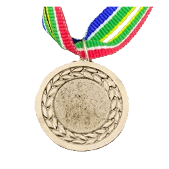 MED10 | Silver Medal 38mm X 25mm Recess