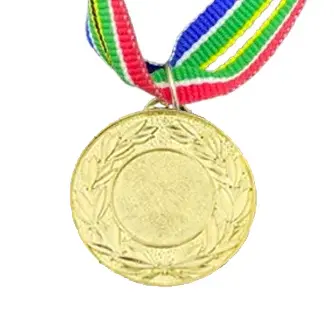 MED9 | Gold Medal 38mm X 25mm Recess