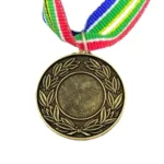 MED9 | Bronze Medal 38mm X 25mm Recess - SA Flag Colors
