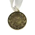 MED9 | Bronze Medal 38mm X 25mm Recess - White