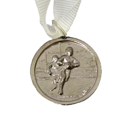 Casted Silver Medals (35mm) – No Inserts Medals