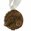 Casted Bronze Medals – No Inserts Medals - White