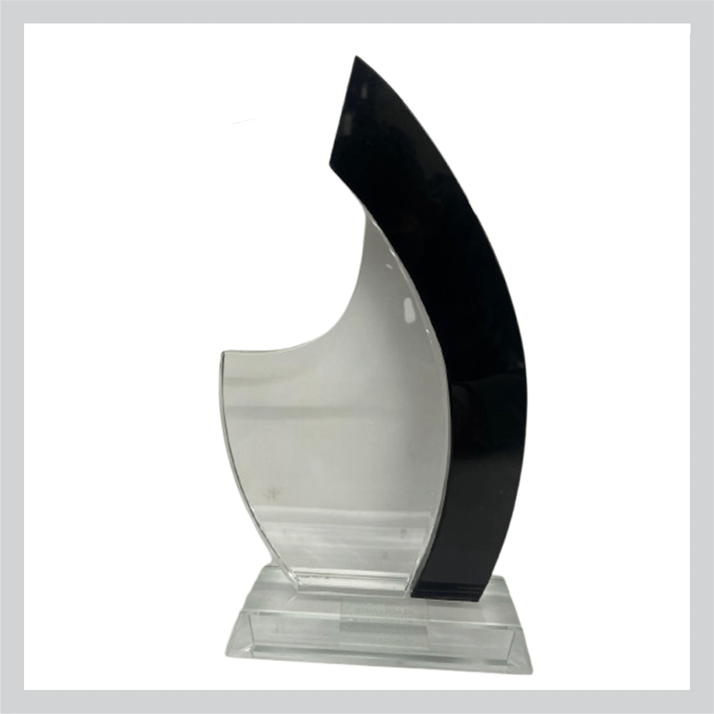 Glass Trophy 255mm (Large)