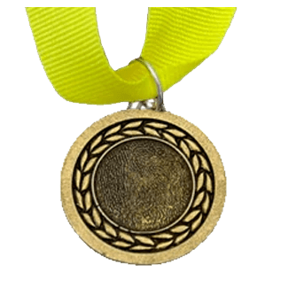 MED10 | Bronze Medal 38mm X 25mm Recess