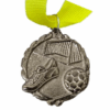 Casted Silver Medals – No Inserts Medals - Yellow