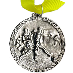 Casted Silver Medals (55mm) – No Inserts Medals