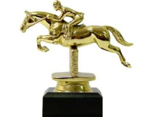 Horse Show Jumping Trophy 115mm